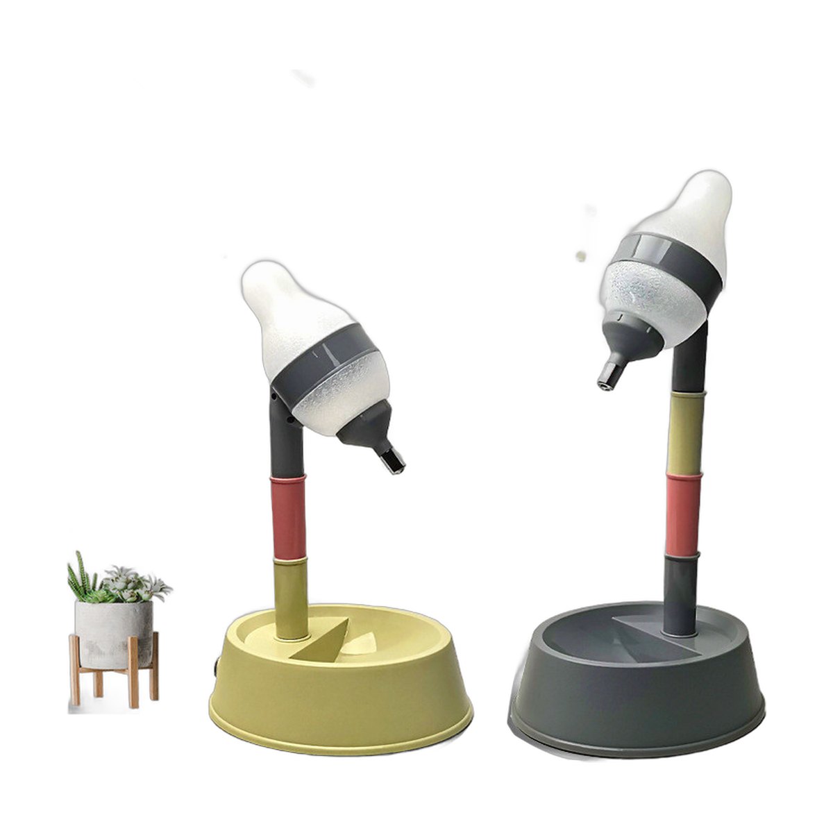 Rainbow Dog Water Fountain Pet Rising