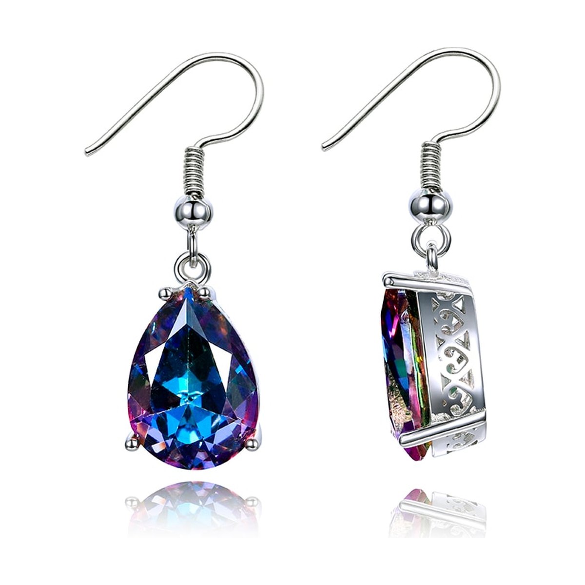 Rainbow Drop Earrings