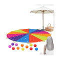 Rainbow Play Parachute with 12 Balls