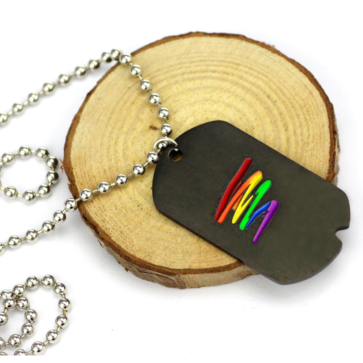 Rainbow Stainless Steel Jewelry