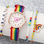 Rainbow Strap Luminous Watch