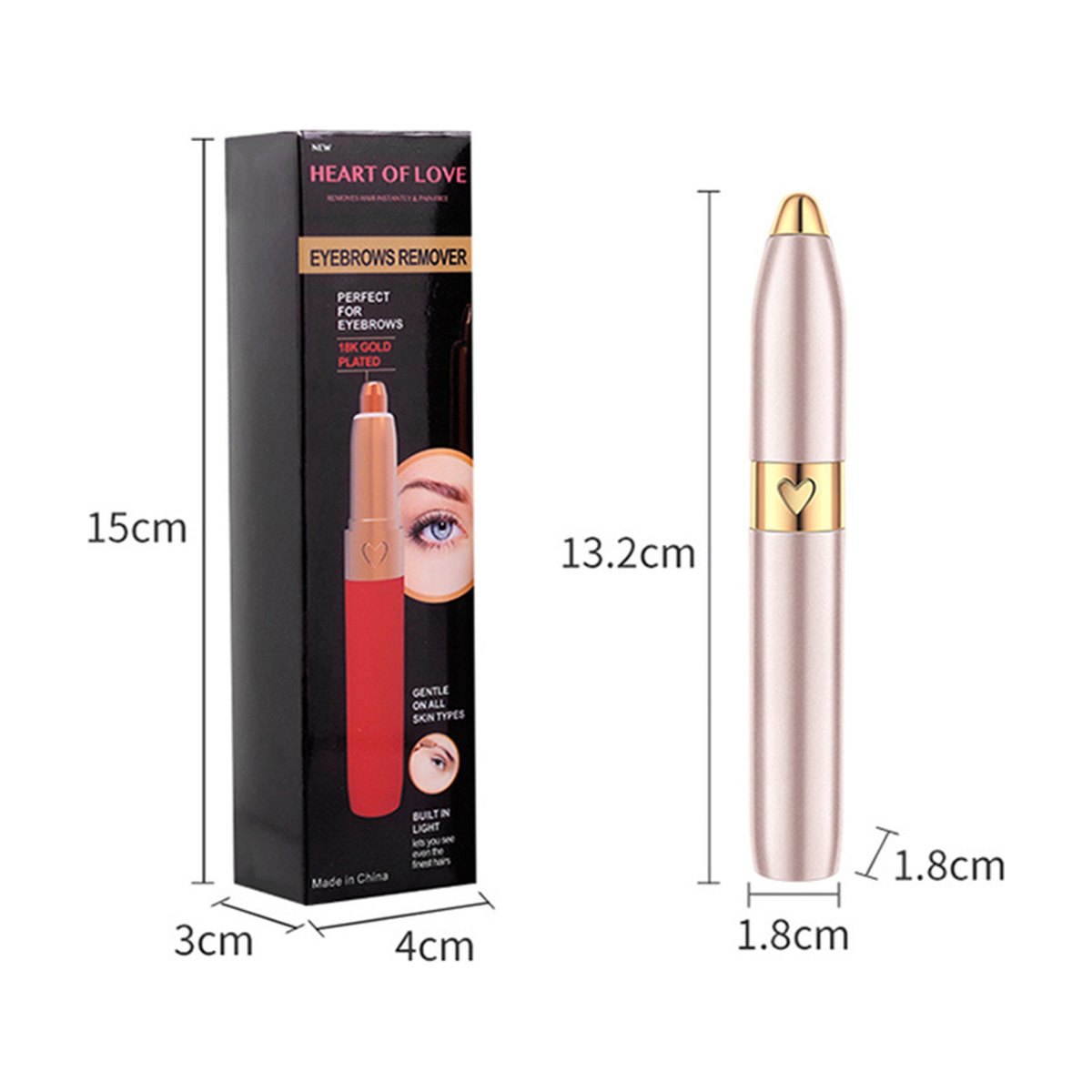 Rechargeable Eyebrow Trimmer