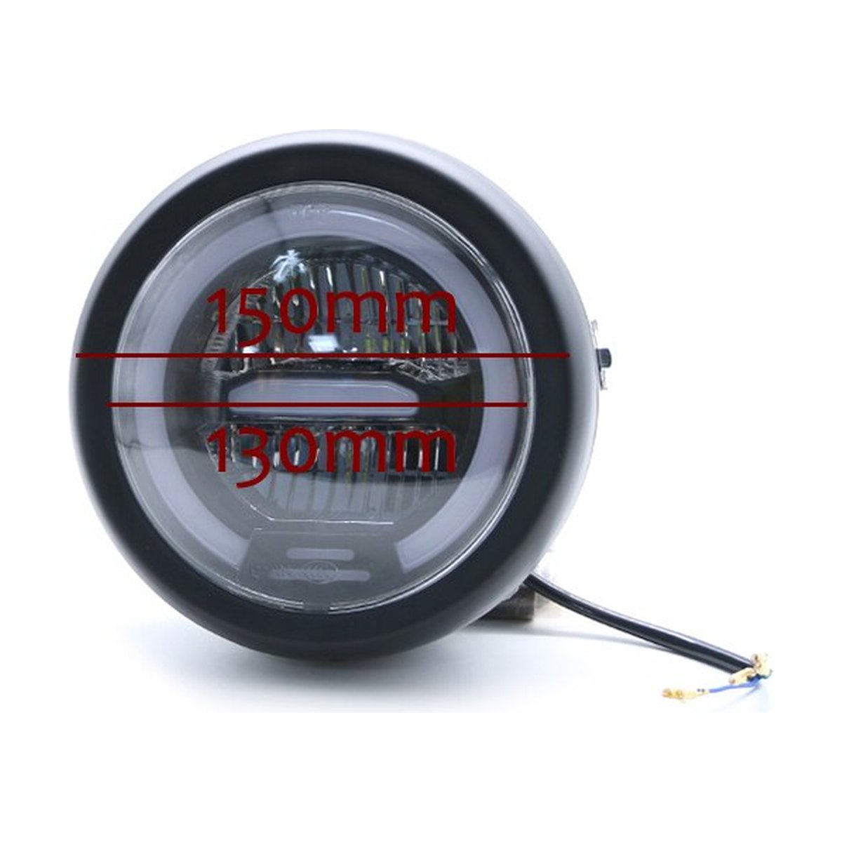 Refitting Motorcycle Headlamp LED Daily Aperture