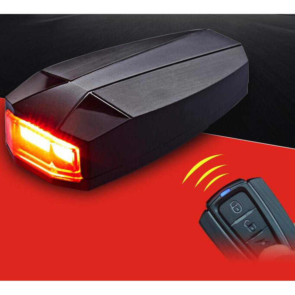 Remote Control Bicycle Alarm Intelligent Bike Tail