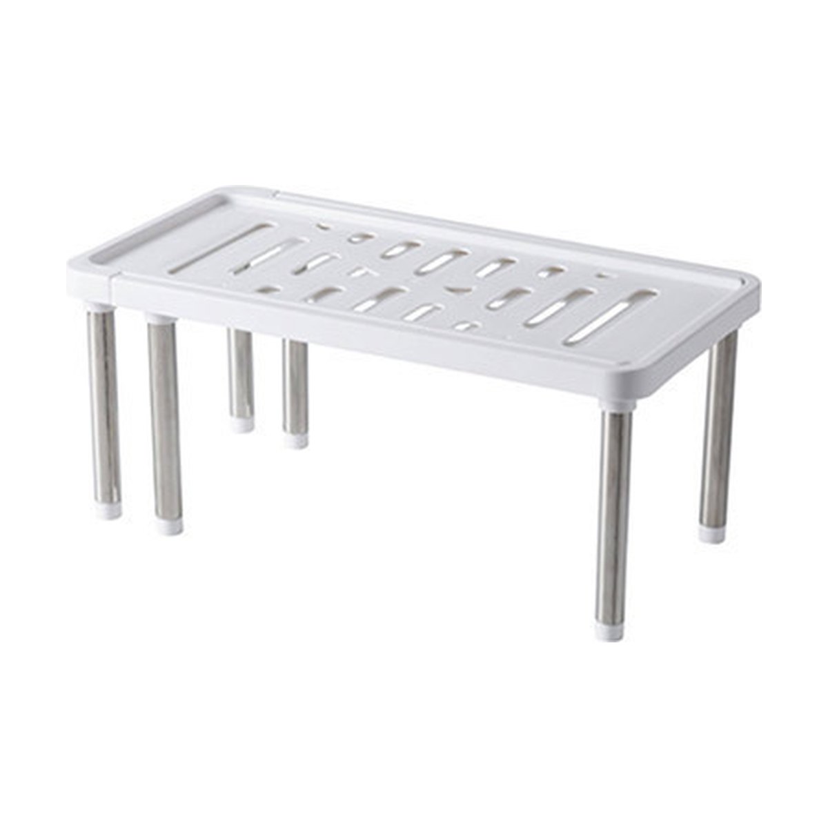 Retractable Layered Storage Racks Bathroom Debris Organizer