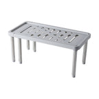 Retractable Layered Storage Racks Bathroom Debris Organizer