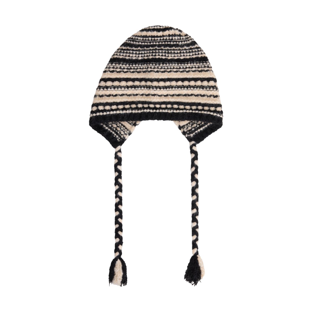 Retro Knit Beanie Warm Wool Hat