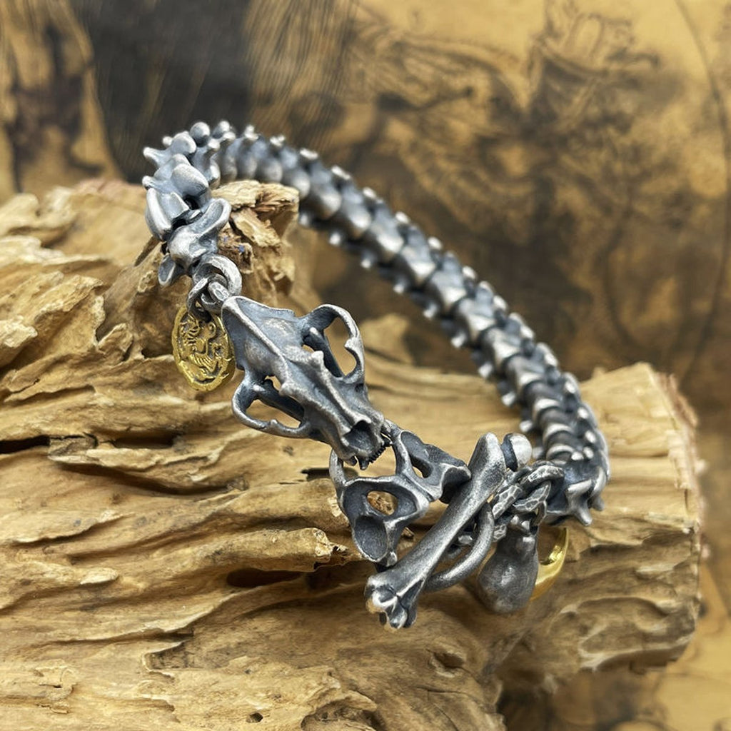 Retro Skull Bone Bracelet