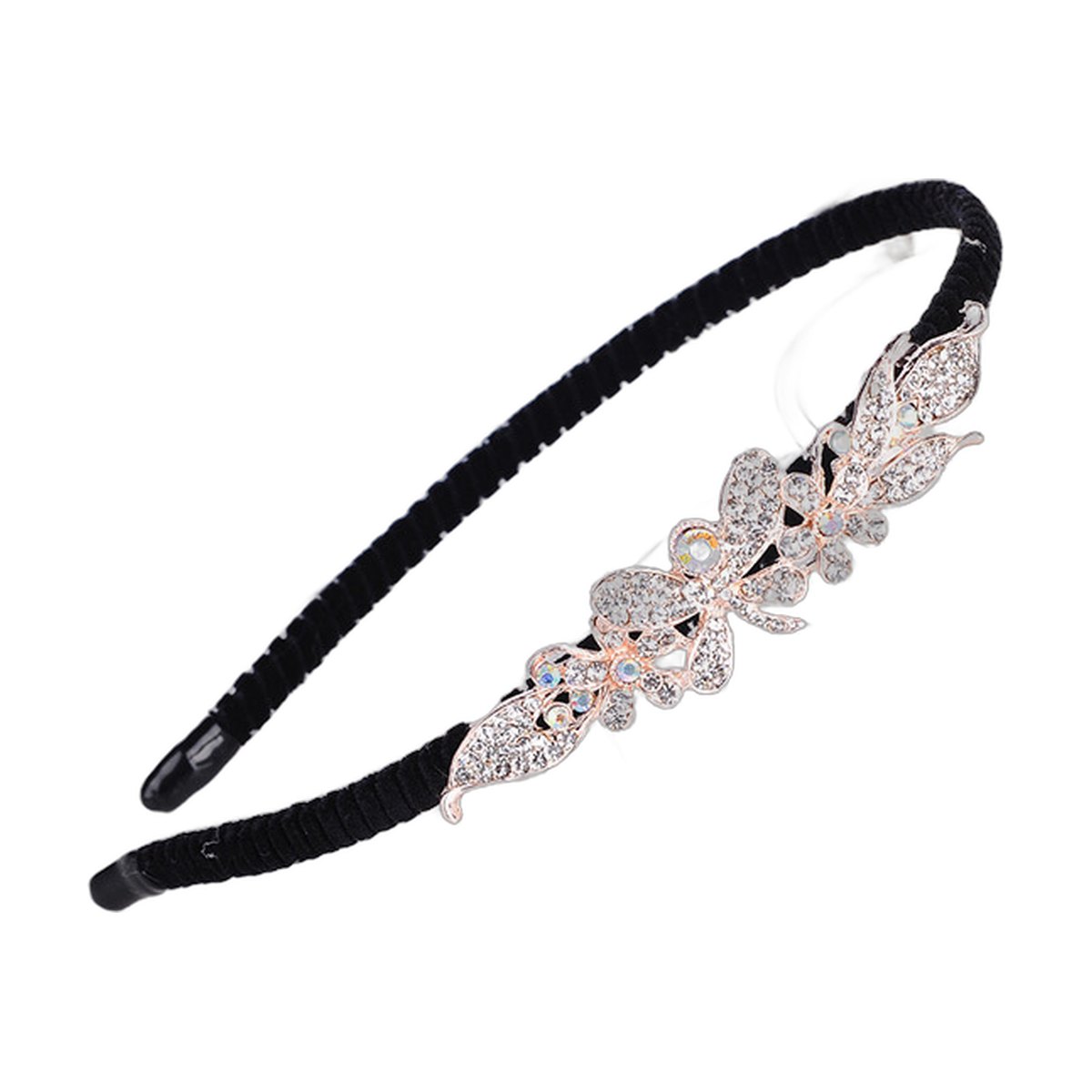 Rhinestone Bow Headband