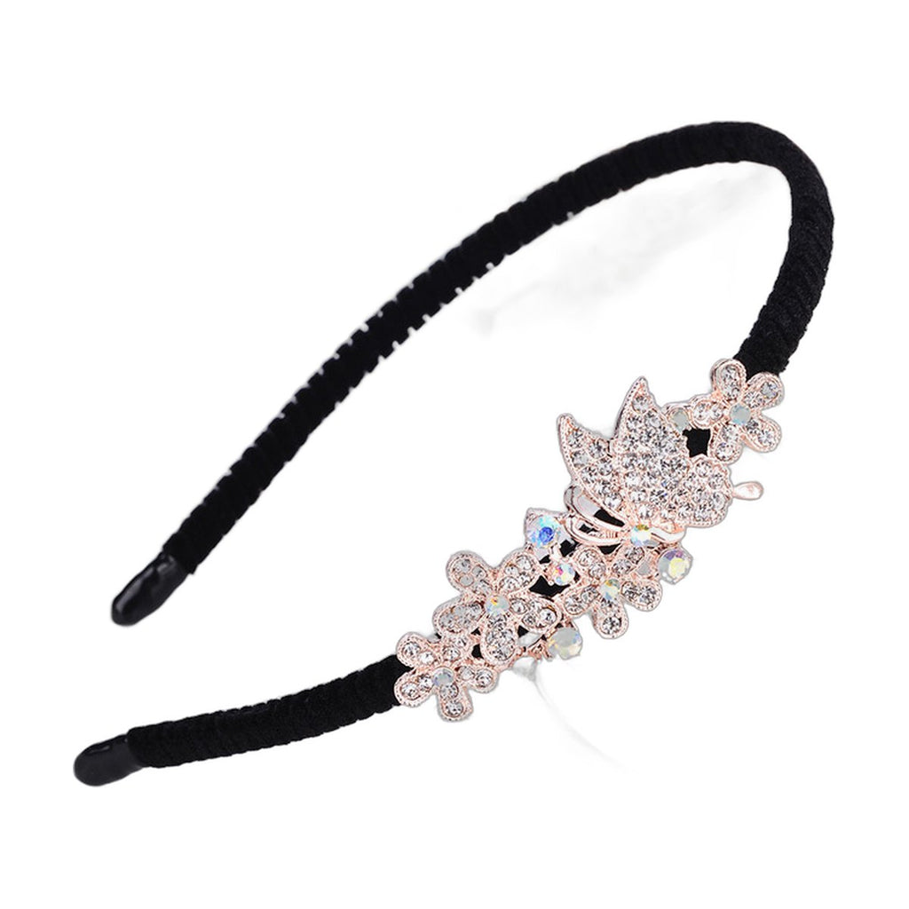 Rhinestone Bow Headband