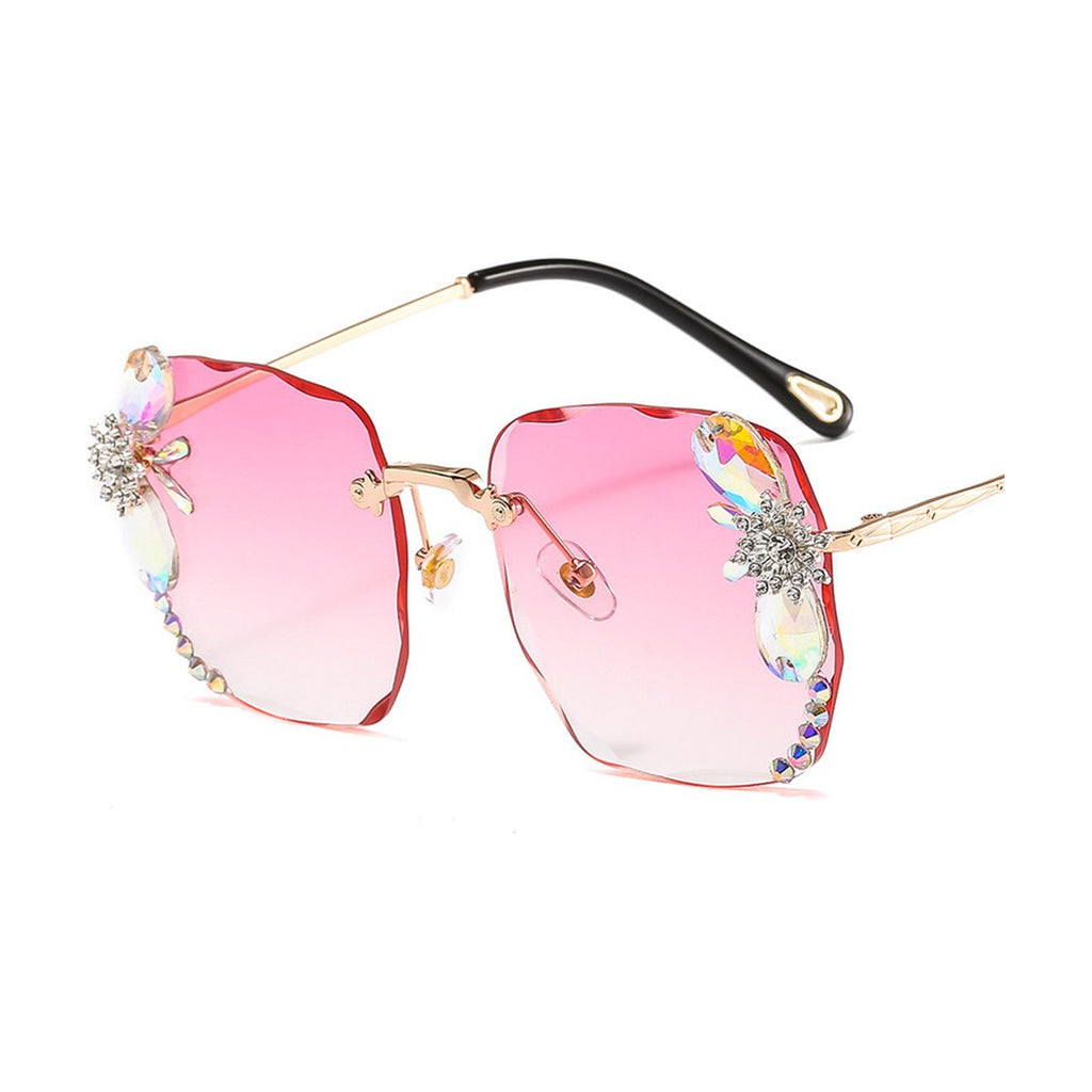 Rhinestone Gradient Sunglasses