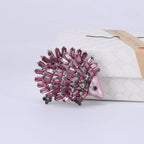 Rhinestone Hedgehog Brooch Clothing Accessories