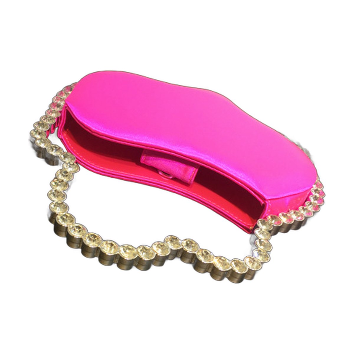 Rhinestone Irregular Handbag