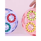 Rotating Magic Bean Cube Toys Portable Double-sided