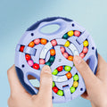 Rotating Magic Bean Cube Toys Portable Double-sided