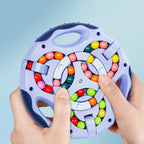 Rotating Magic Bean Cube Toys Portable Double-sided