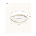 Rotating Spice Rack Kitchen Countertop Condiments
