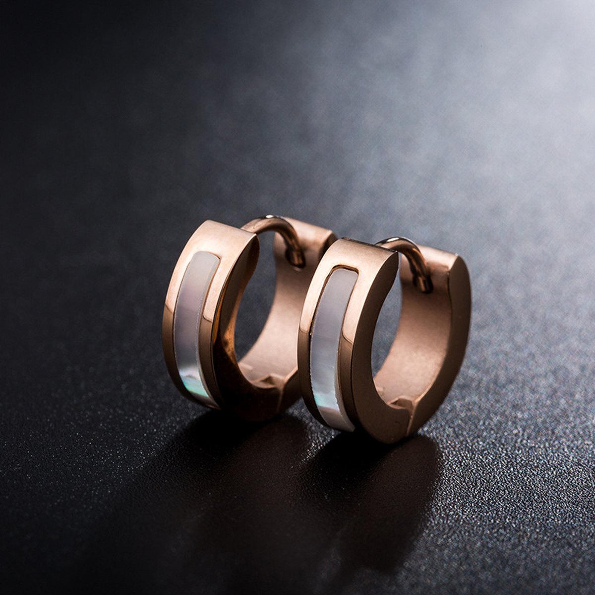 Round Hoop Earrings