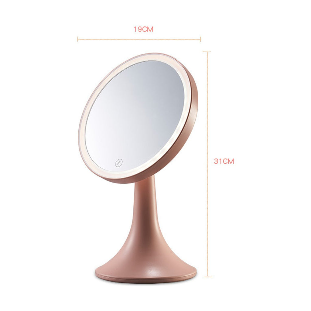 Round LED Makeup Mirror
