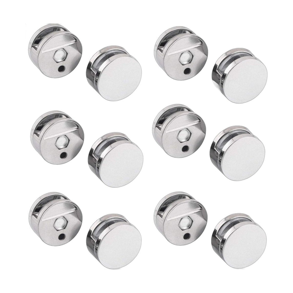Round Mirror Holder Clips, 12 pcs