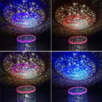 Round Starry Sky Light Night