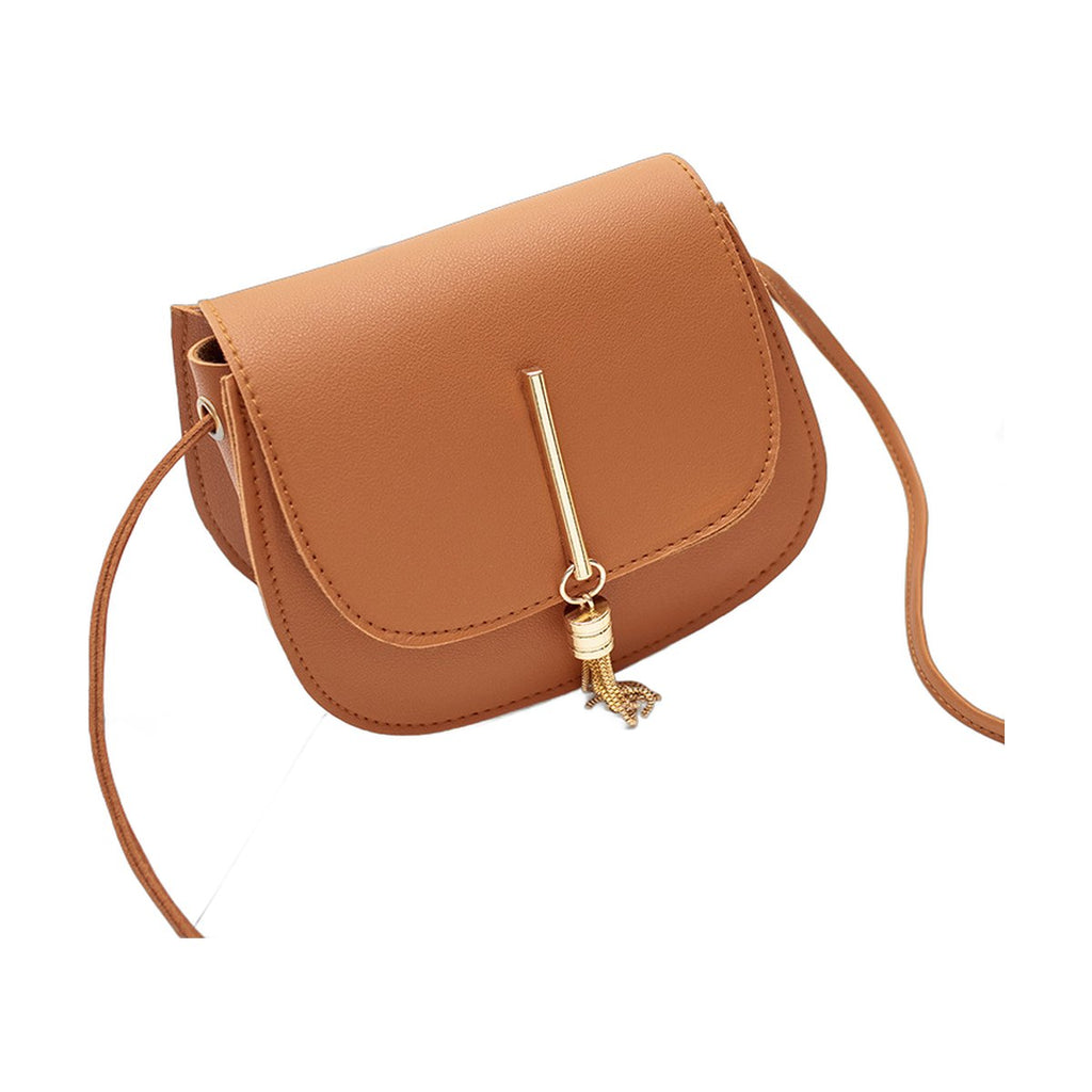 Round Tassel Shoulder Bag