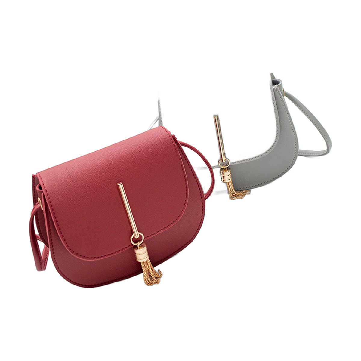 Round Tassel Shoulder Bag