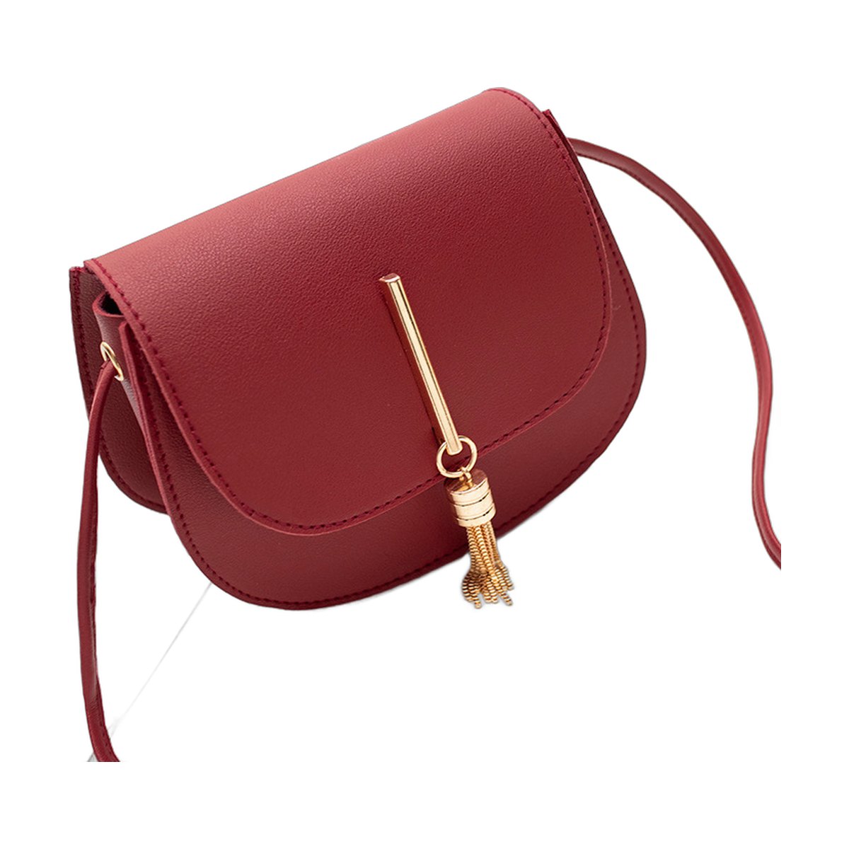 Round Tassel Shoulder Bag