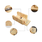 Rubber Wood Soap Dispenser