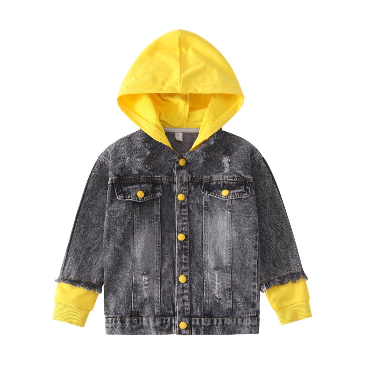 's Denim Jacket Hoodie