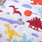's Long-sleeved Baby Top Cotton Dinosaur Children's
