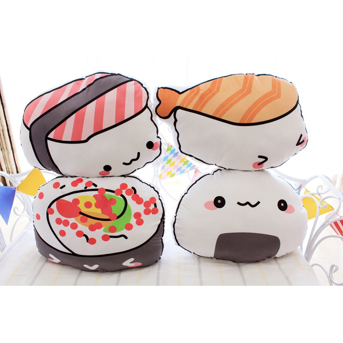Salmon Cushion Plush Toy