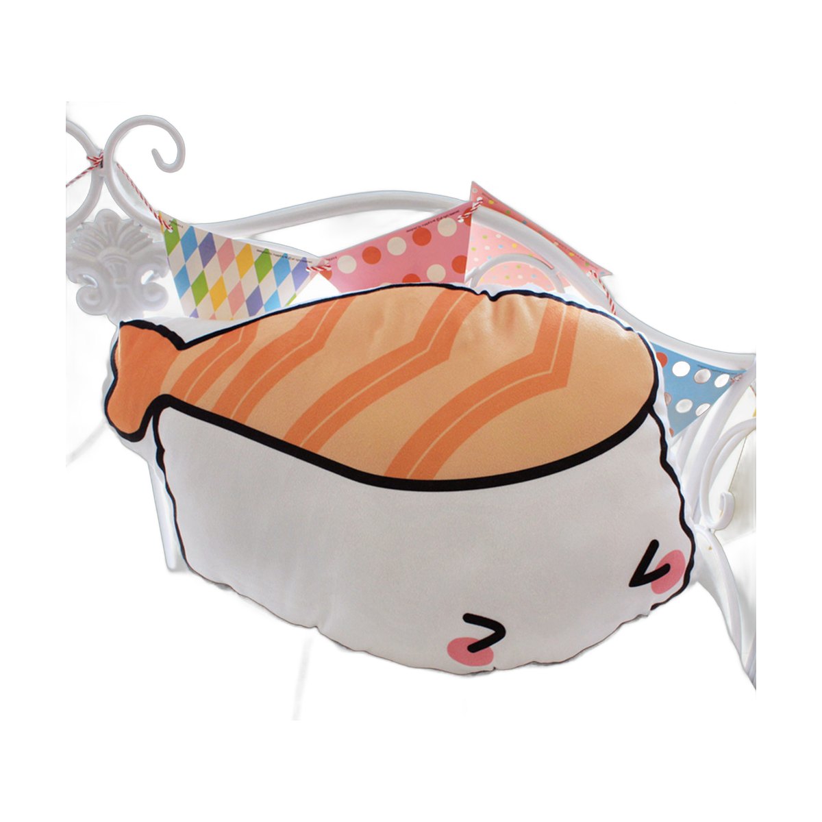 Salmon Cushion Plush Toy