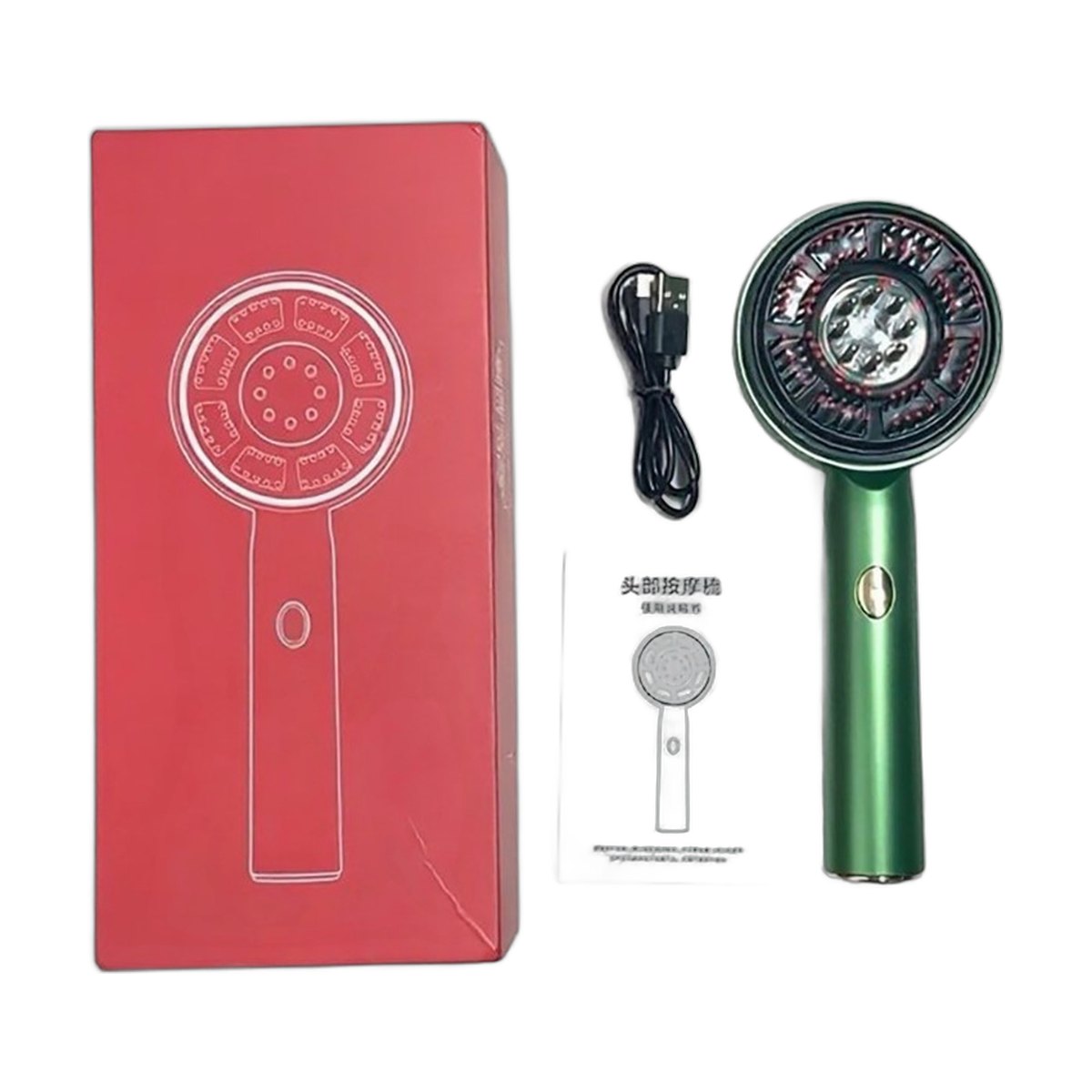 Scalp-topical Applicator Roller Electric Scalp Massage Comb