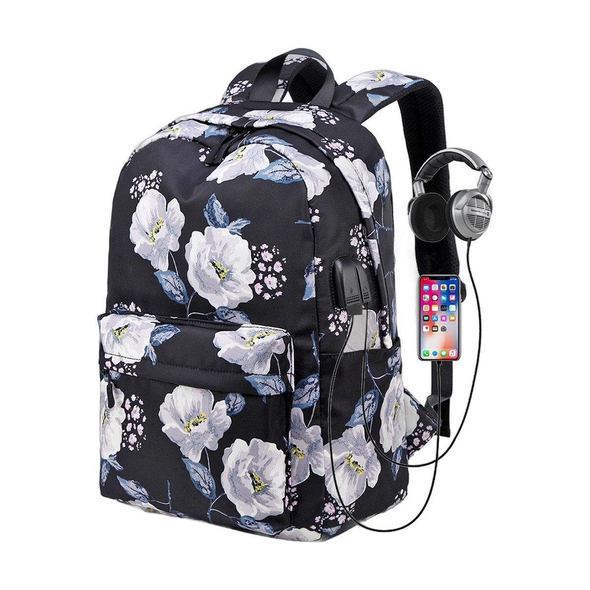 Schoolbag Outdoor Nylon Backpack