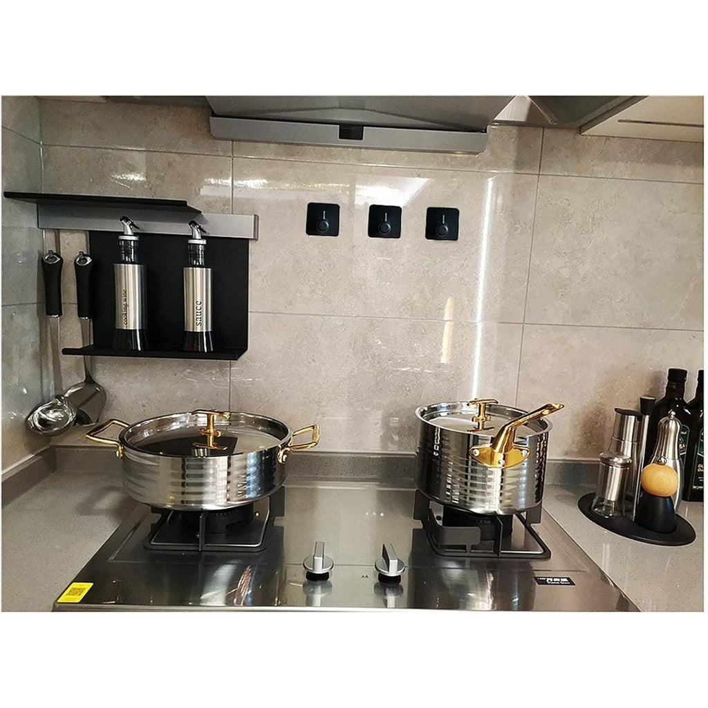 Self-Adhesive Towel Hooks, 6 Pieces