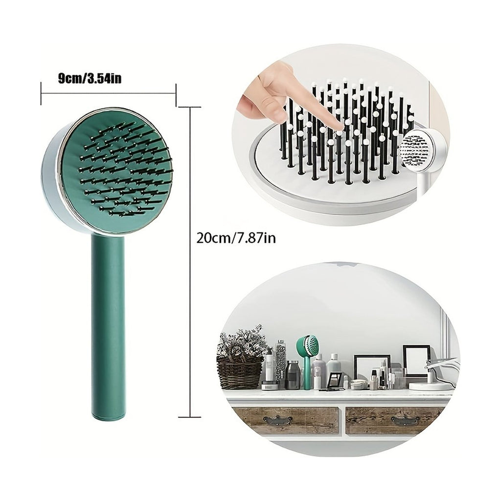 Self-Cleaning Hair Brush