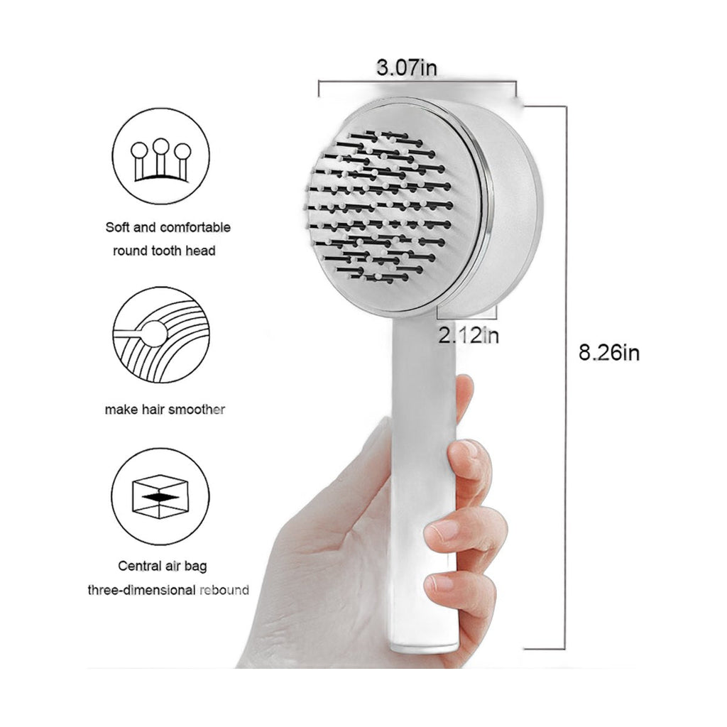 Self-Cleaning Hair Brush