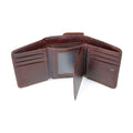 Short Retro Wallet Shielding Anti-scanning Leather