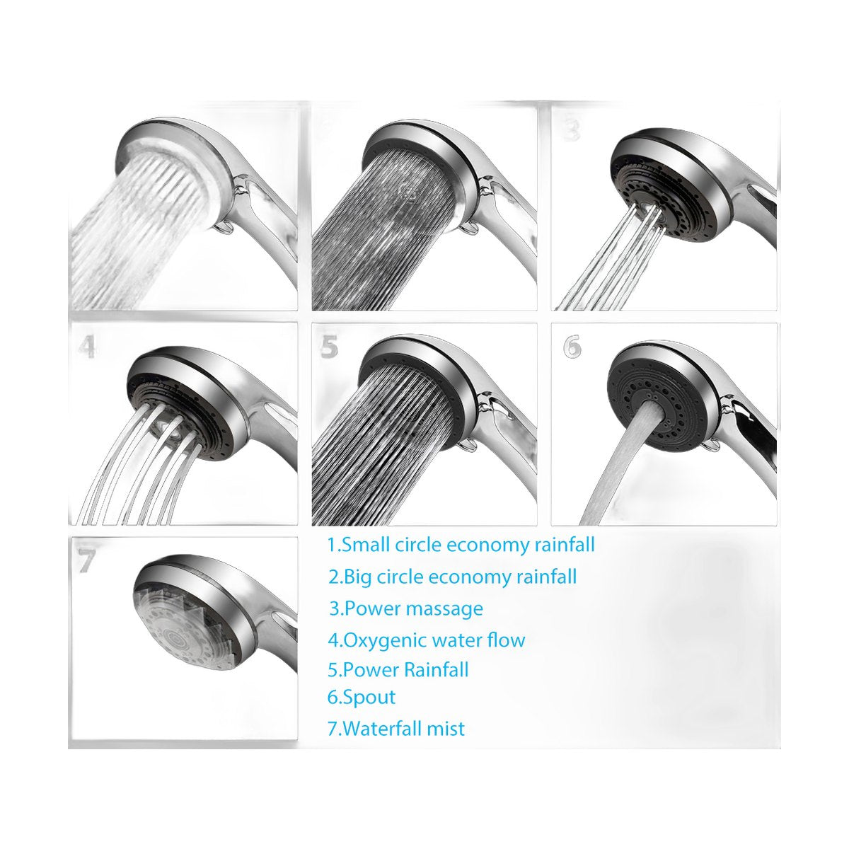 Shower Head with Hose
