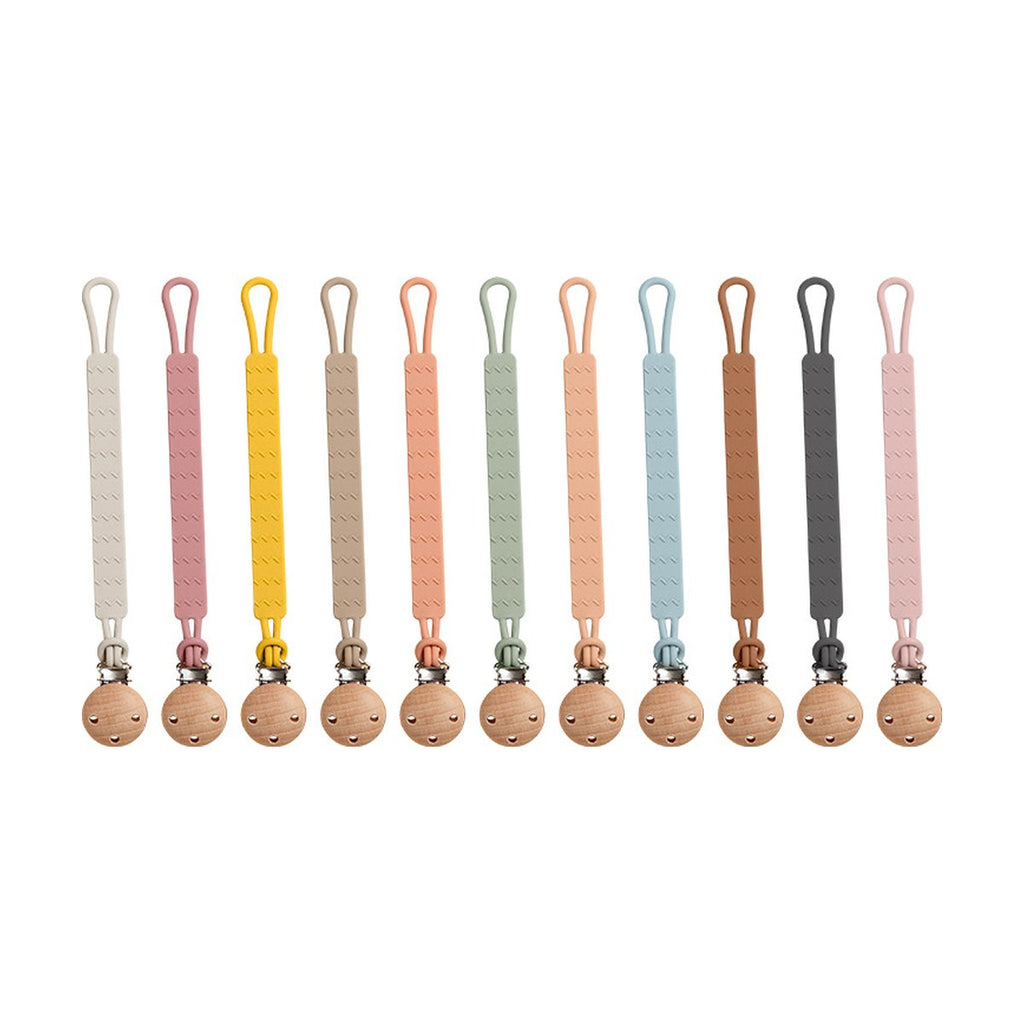 Silicone Bead Pacifier Clip