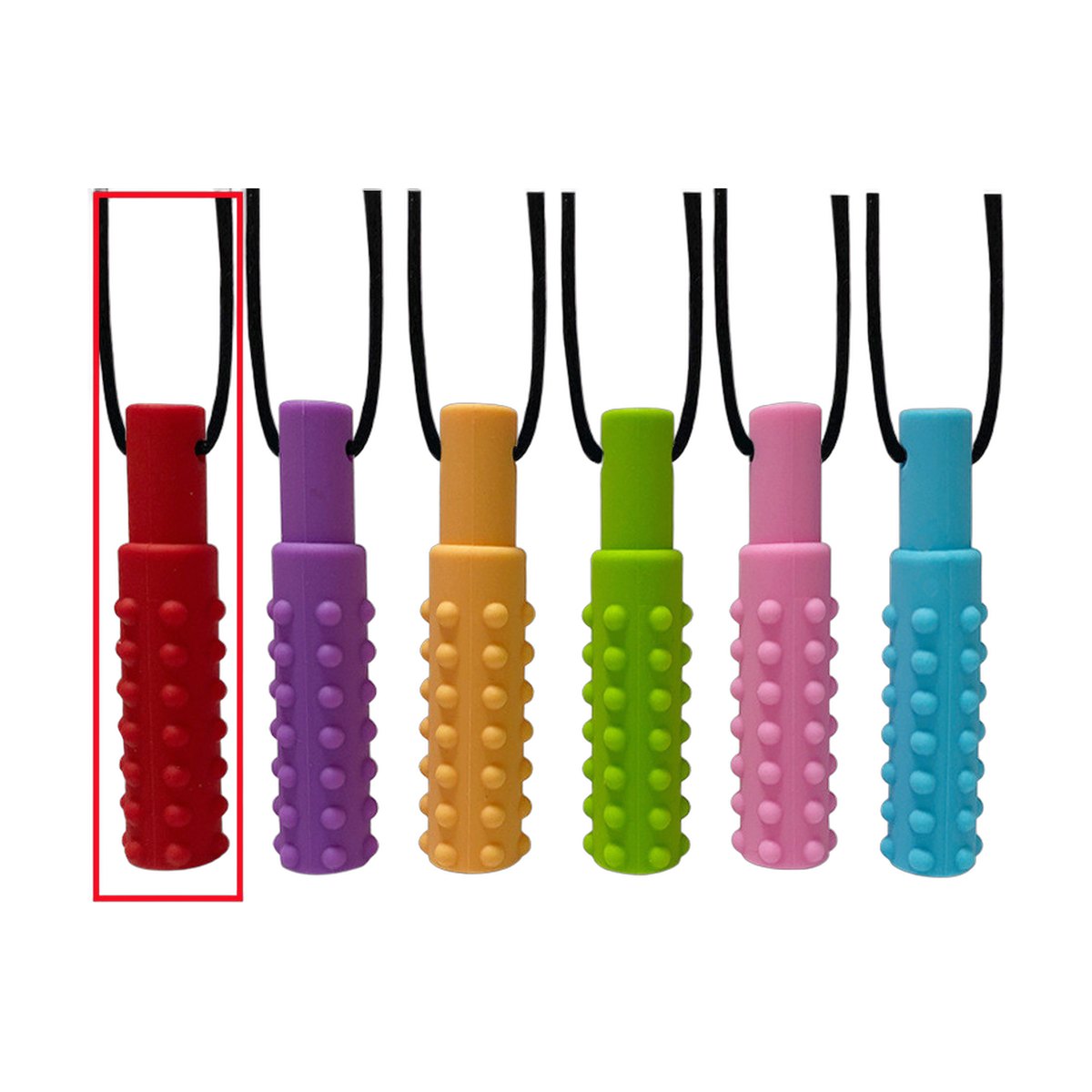 Silicone Chew Necklace Teether
