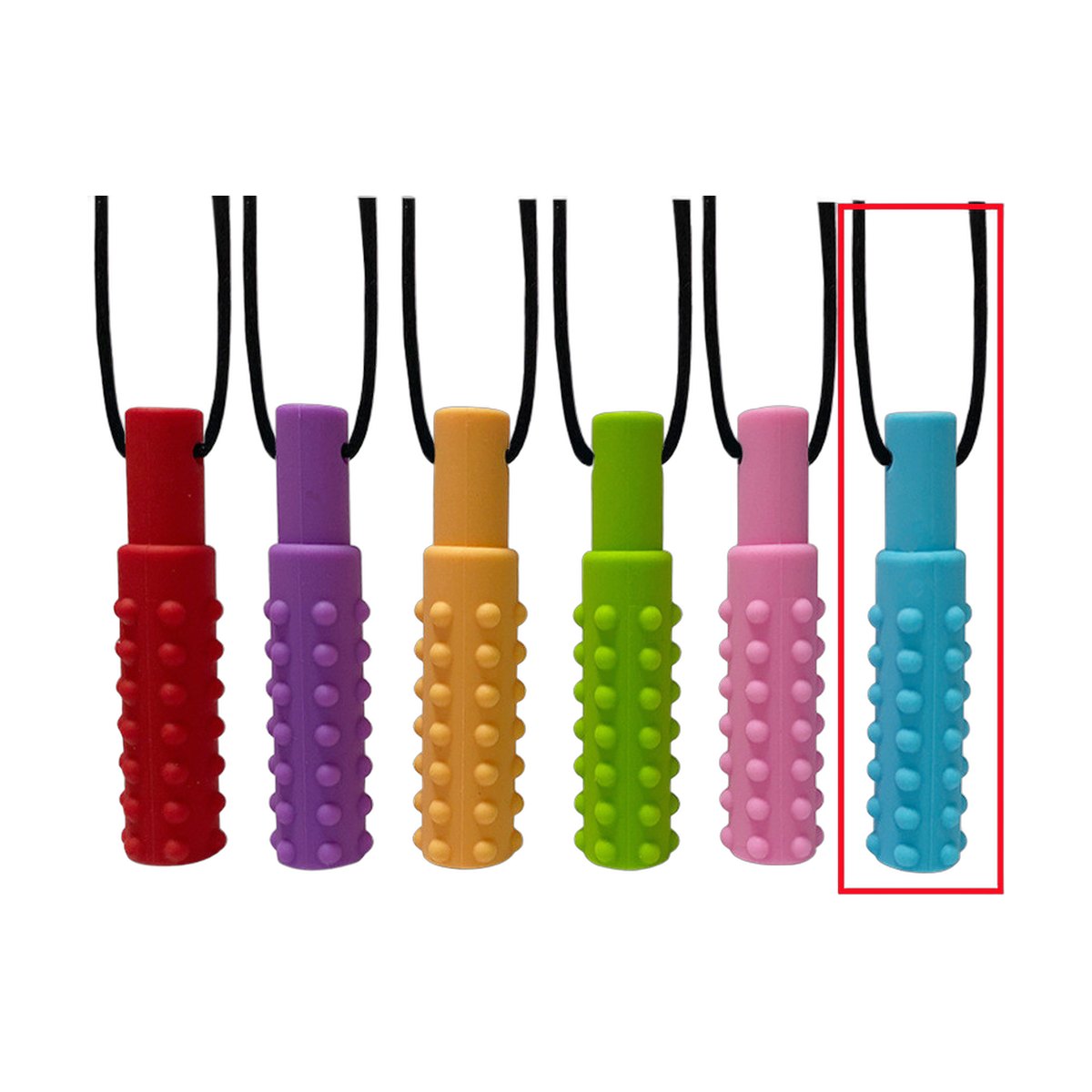 Silicone Chew Necklace Teether