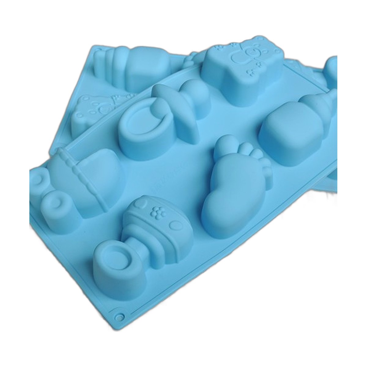 Silicone Mold Pacifier Bear Stroller