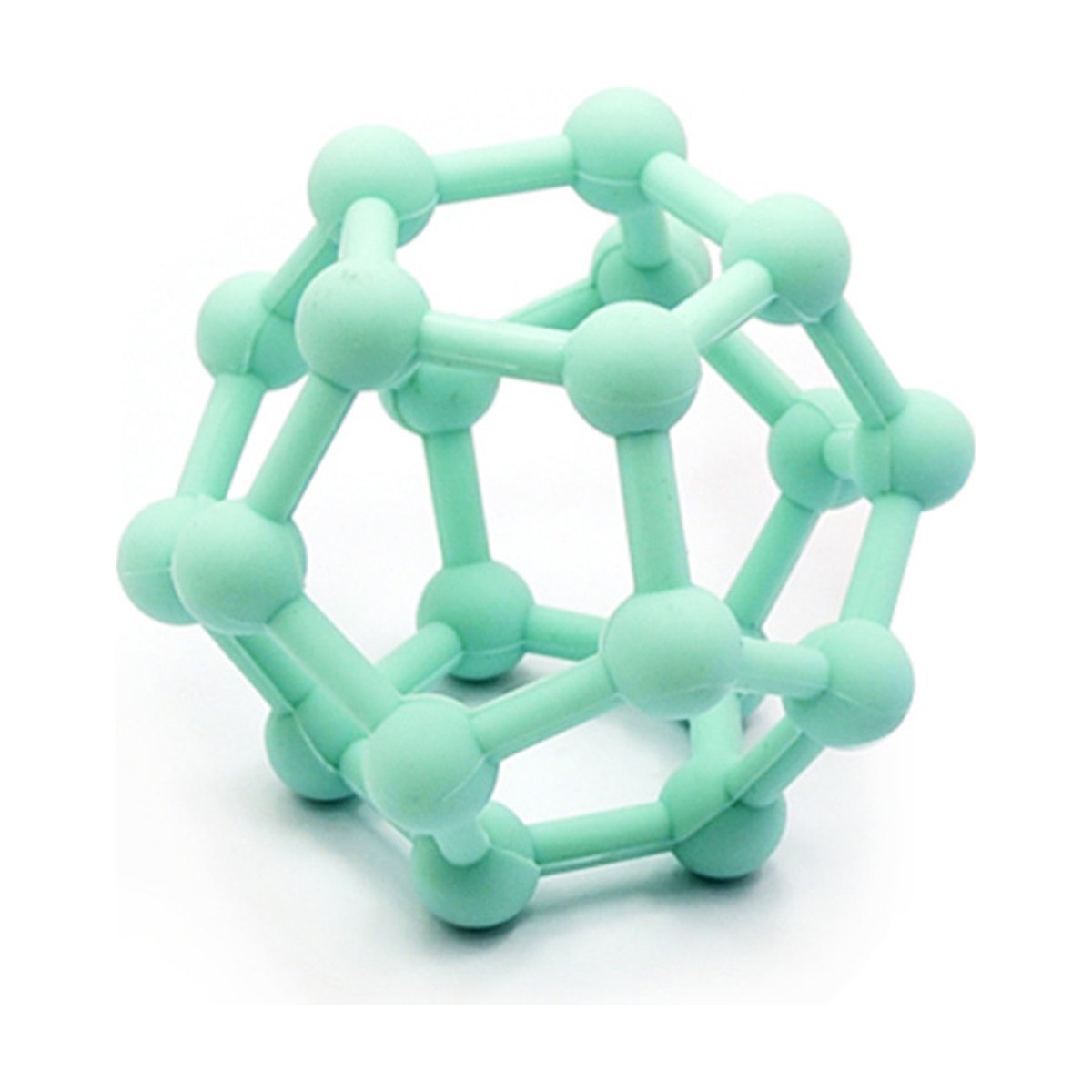 Silicone Molecule Teether Ball