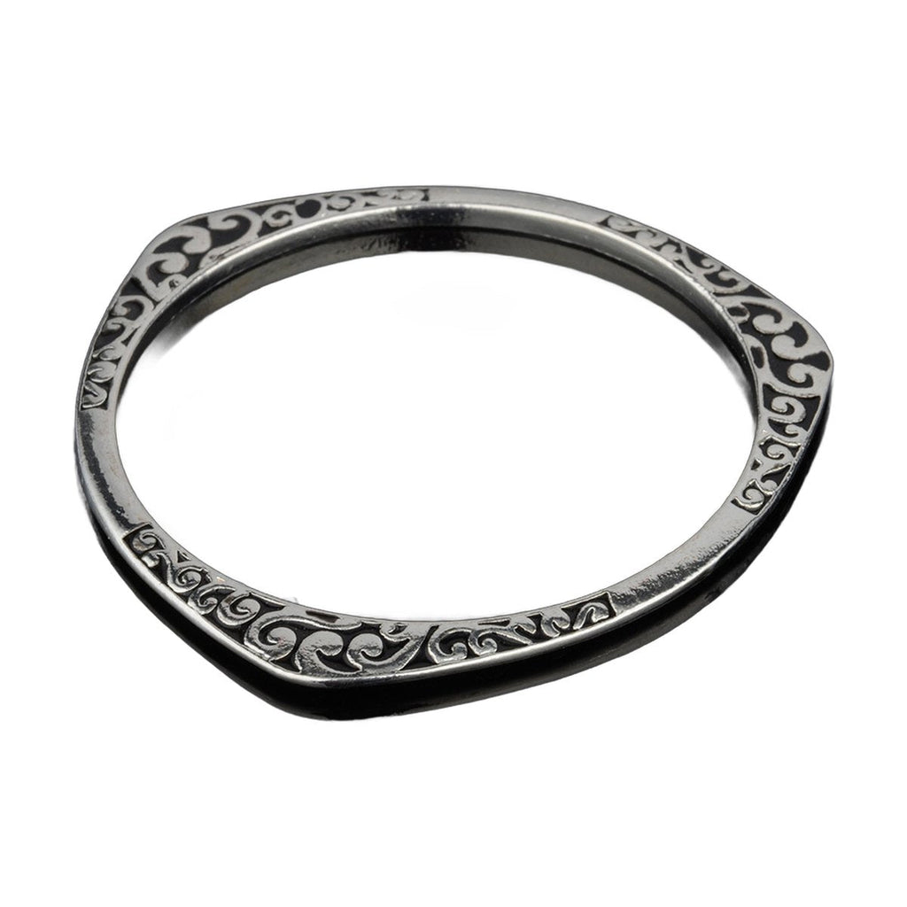 Silver Bangle Bracelet