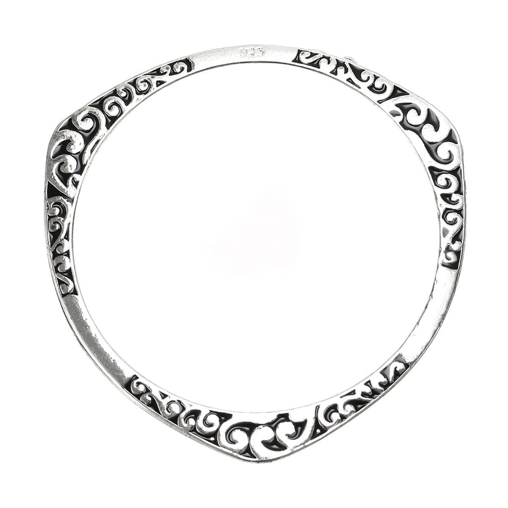 Silver Bangle Bracelet