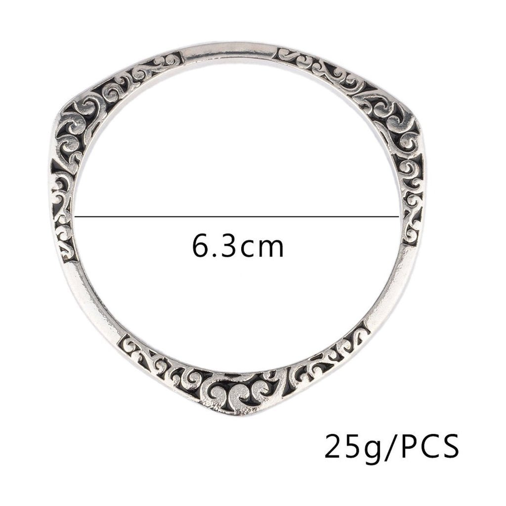 Silver Bangle Bracelet