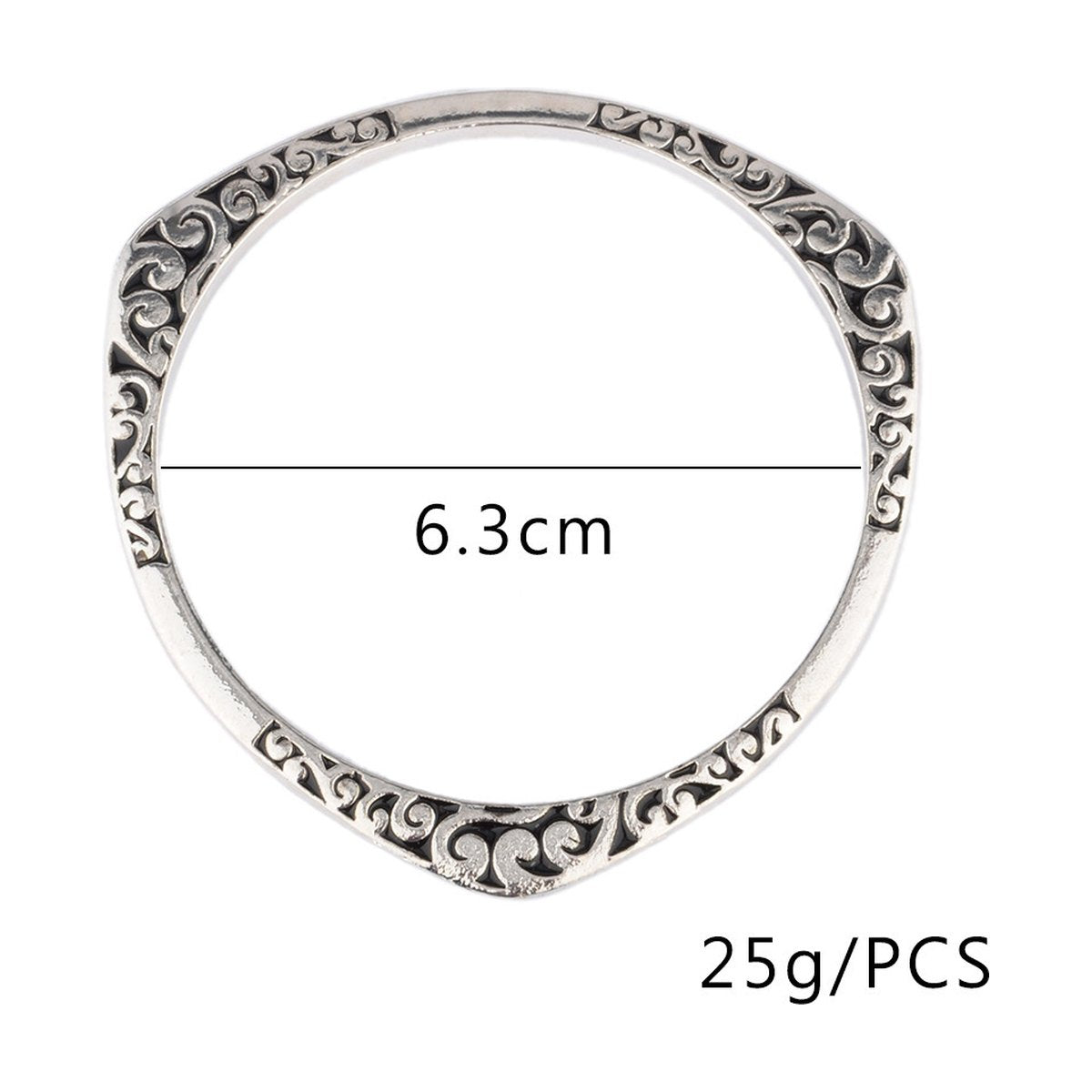 Silver Bangle Bracelet