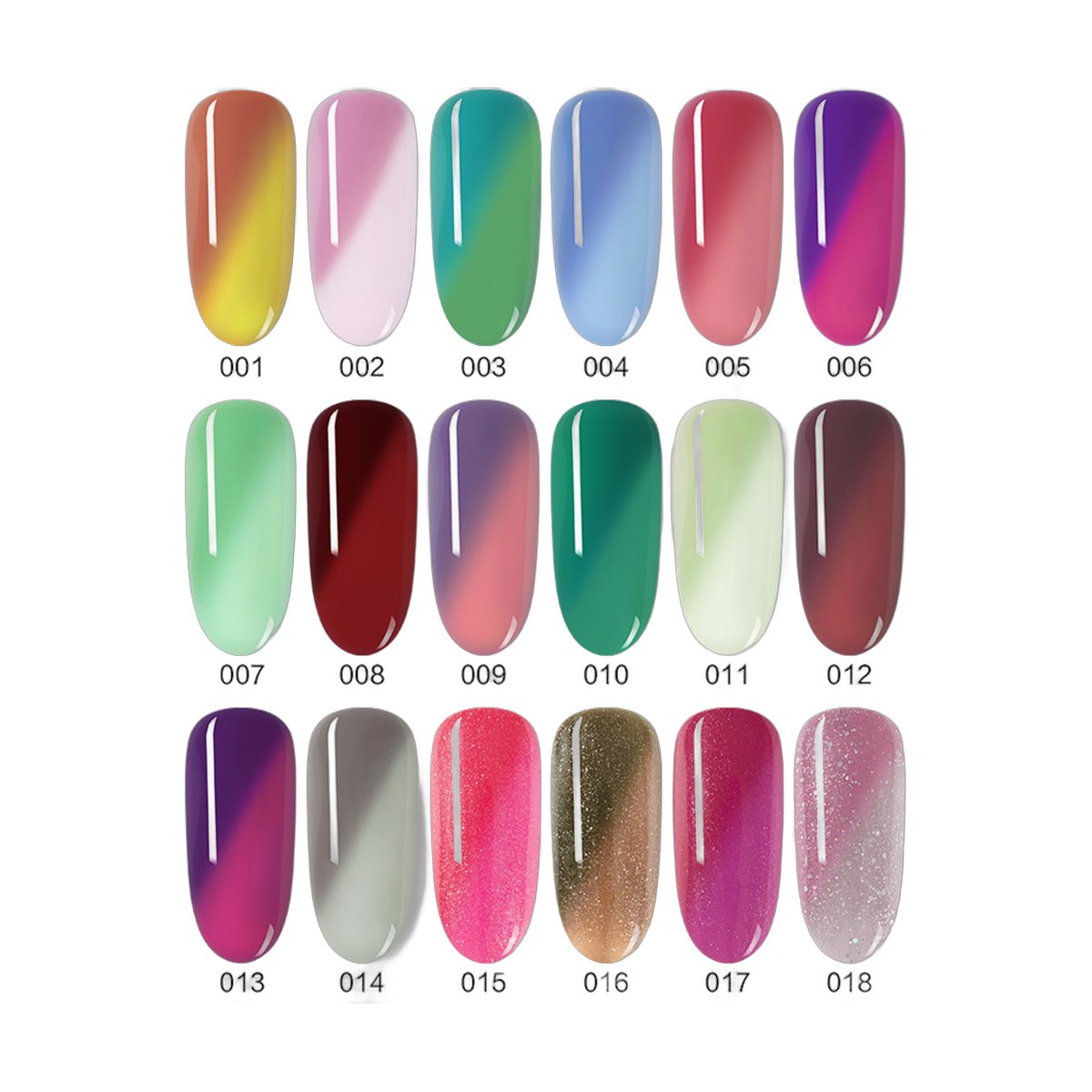 SIOUX Autumn Colour-Changing Nail Polish – 2 Shades